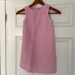 Vineyard Vines Girls Seersucker Dress